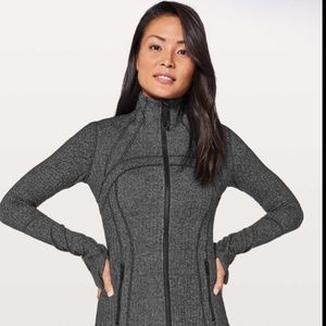 LULULEMON Women's Define Jacket Herringbone (Color: Heather Black) (Size 6)